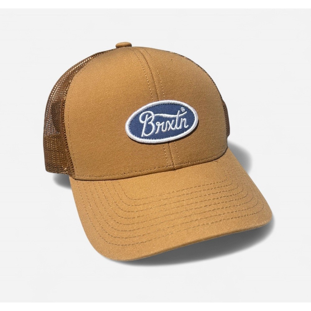 NWOT Brixton Parsons MP Copper Beige Brown Trucker Hat